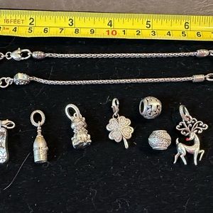 Brighton Barrel Slide Bracelet and charms!